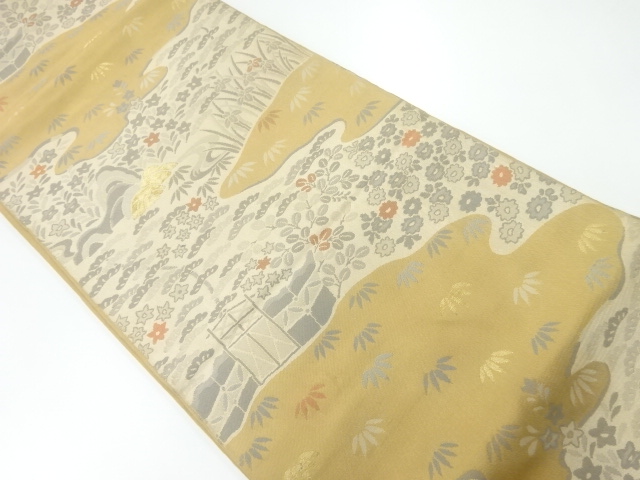 Japanese Kimono / Fukuro Obi Silk